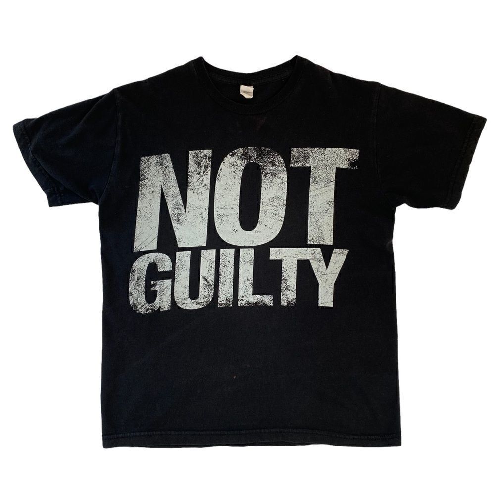 Rare The Lincoln Lawyer Movie Promo Tee Double Sided 2011 NOT Guilty